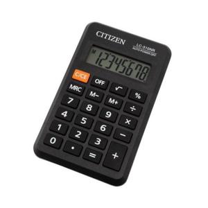 Kalkulator kieszonkowy Citizen LC-310NR, czarny, 1 szt /LC310N/ - 2873262079