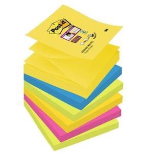 Notes samoprzylepny POST-IT super sticky z-notes paleta rio de janeiro 76x76mm zestaw 6 bloczkw x 90 karteczek /3M70005251338/ - 2873262358