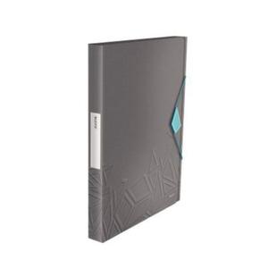 TECZKA Z GUMK LEITZ URBAN CHIC A4 PP 30MM DO 250 KARTEK SZARA /39990089/ - 2873262814