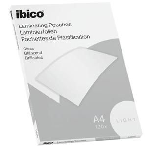 Folia do laminowania A4 216x303mm 80mic (75mic) IBICO 100szt. /627308/ - 2874876925