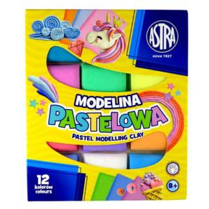 Modelina 12 kolorw ASTRA pastelowa /304118007/ - 2874877088