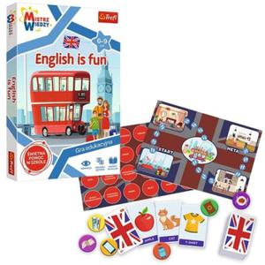 Gra edukacyjna ENGLISH IS FUN mistrz wiedzy TREFL /133888/ - 2875611926