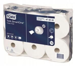 Papier toaletowy JUMBO 2-warstwowy biay 207m TORK SMARTONE SYSTEM T8 1szt. /472242/ - 2877432625