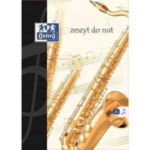 Zeszyt do nut A4/32 90g brak adreswki laminowany OXFORD /100302252/ - 2880843034