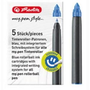 Nabj do pira kulkowego MY PEN niebieski 5szt HERLITZ /11379013/ - 2861790291