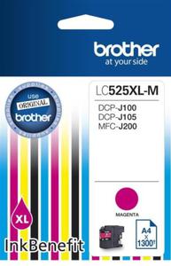 Tusz BROTHER LC-525XLM MAGENTA 1300S /DCP J100, DCP J105, MFCJ200 OEM /LC525XLM/ - 2861791111