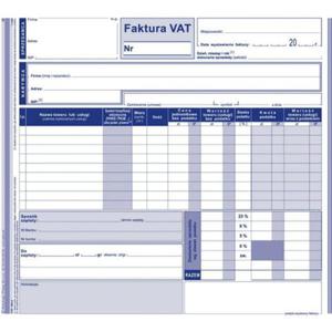 Druk "Faktura VAT Netto" 2/3 A4 wielokopia MICHALCZYK I PROKOP /100-2E/ - 2861791211