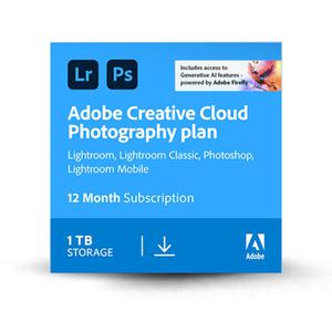 Adobe Plan Fotograficzny CC 1TB: Photoshop + Lightroom MULTI Win/Mac  - 2874533380