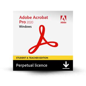 Adobe Acrobat Pro 2020 Student and Teacher Edition MULTI Windows ESD - 2874774383