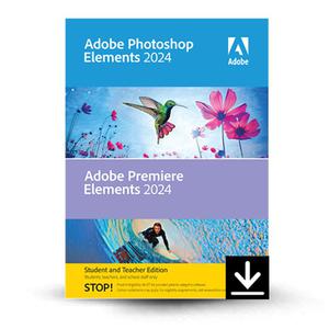 Adobe Photoshop Elements & Premiere Elements 2024 Student and Teacher Edition PL/ENG Mac ESD - 2876433744