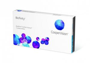 Soczewki miesiczne Biofinity 3 szt