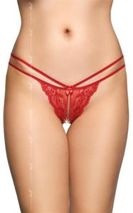 Softline 2495 stringi damskie czerwone - 2874125126