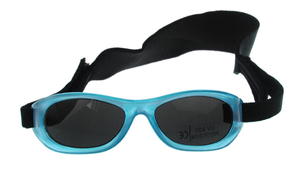 Okulary przeciwsoneczne 1-3 lat, UV 400, A-PLAST - niebieski - 2834929571