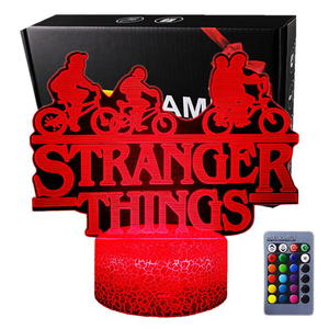 Lampka 3D nocna led usb na prezent Stranger Things - 2872108611