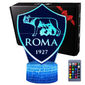 Lampka 3D nocna led usb FC Roma Pika Nona - 2872167938