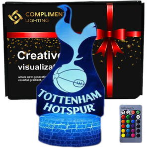 Lampka 3D nocna led usb Tottenham Hotspurs - 2872167939