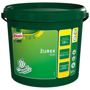 Żurek 1-2-3 Baza (wiadro) - 3kg - 2874879545