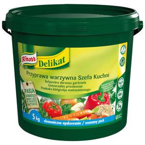 Delikat - Przyprawa warzywna Szefa Kuchni (wiadro) - 5kg - 2855969948