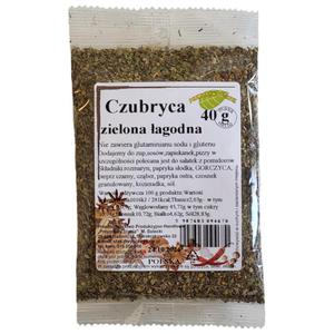 Czubryca zielona łagodna - 40g - 2860651259