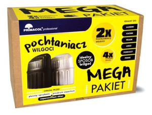 MEGA PAKIET zestaw 2x urz. czarne + 4 wkady wymienne - pochaniacz wilgoci - 2827421536