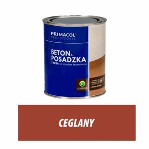 Beton i Posadzka - farba do betonu / linii - 0,75l ceglany - 2827421635