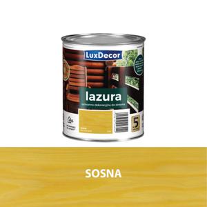 Lazura Luxdecor 5 lat ochrony, sosna 0,75 l - 2827421990