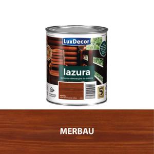 Lazura Luxdecor 5 lat ochrony, merbau 0,75 l - 2827422011