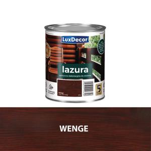 Lazura Luxdecor 5 lat ochrony, wenge 0,75 l - 2827422014