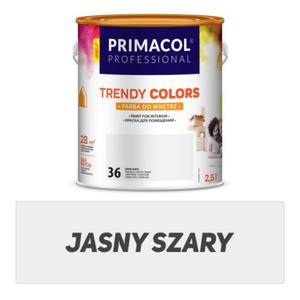 Farba Trendy Colors jasny szary (36) 2,5 l - 2860913462