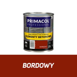 Farba do elementw betonowych - 0,75l bordowa - 2860913516