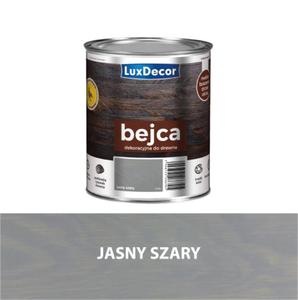 Luxdecor Bejca do drewna jasny szary 200 ml - 2868180350