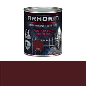 Farba antykorozyjna ARMORIN ciemny brz 8017 0.7 l - 2870933782