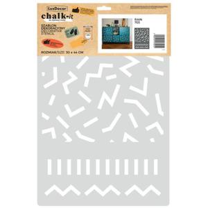 Szablon Chalk-it nr 703 Rain - 2871364921