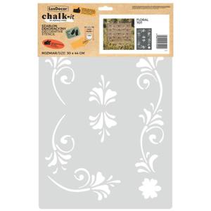 Szablon Chalk-it nr 707 Floral - 2871364925