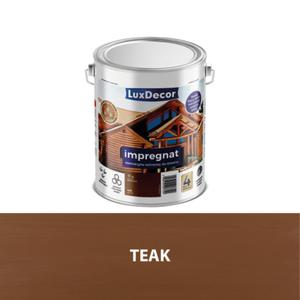 LuxDecor 4,5l teak impregnat dekoracyjno-ochronny do drewna - 2872961726