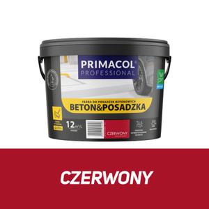 Beton i Posadzka - 4,5l czerwony - farba do betonu / linii - 2872961737