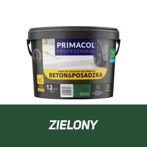 Beton i Posadzka - 4,5l zielony - farba do betonu / linii - 2872961739