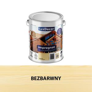 LuxDecor 9 l bezbarwny impregnat dekoracyjno-ochronny do drewna - 2872961743