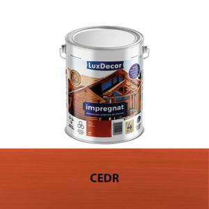 LuxDecor 9 l cedr impregnat dekoracyjno-ochronny do drewna - 2872961745