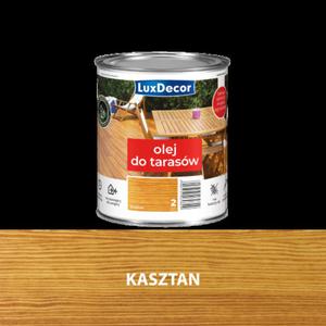 Olej wodny do tarasw Luxdecor Kasztan (2) 0,7 l - 2874203546