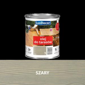 Olej wodny do tarasw Luxdecor Szary (4) 0,7 l - 2874203548