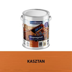 LuxDecor 4,5l kasztan impregnat dekoracyjno-ochronny do drewna - 2875153897