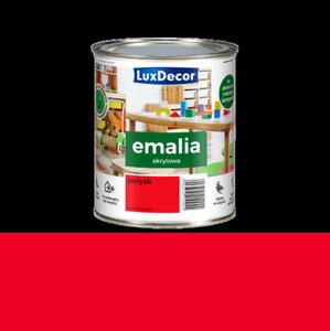 Emalia LuxDecor Czerwone Korale 0,4 l akryl. Poysk