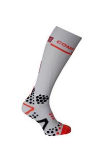 Skarpety kompresyjne Compressport Full Socks v2 - Biay - 2832404260