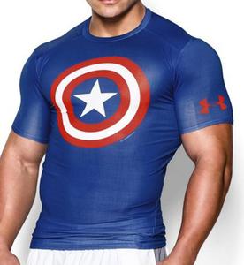 Koszulka Under Armour Alter Ego CAPITAN AMERICA Compression Shirt -1244399-402 - 2832404948