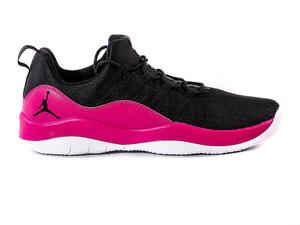 Buty Air Jordan Deca Fly GS - 844371-009 - czarno-rowy - 2843309916