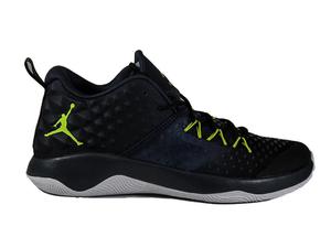 Buty Air Jordan Extra.Fly - 854551-014 - czarne z zielonymi elementami - 2852618831