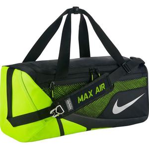 Torba Nike Vapor Max Air Duffel Medium - BA5248-010 - Black/Volt/Metallic Silver