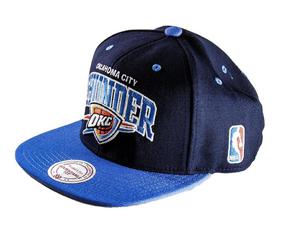 Czapka Mitchell & Ness Oklahoma City Thunder Team Arch Snapback - NA80Z-OAKCIT - Thunder - 2856002204