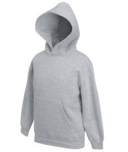 Bluza Fruit of the Loom Kids Hooded Sweat - szary 620370 94 - 2846887358